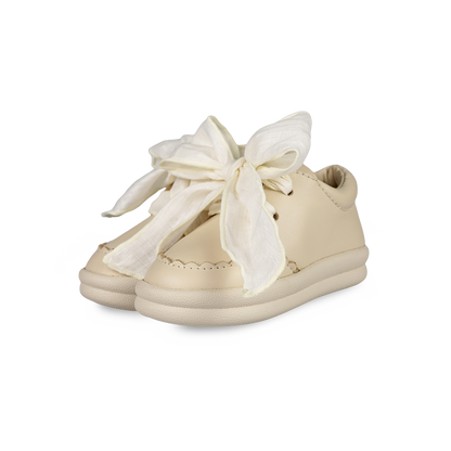 Brookli Sneakers | Cream Leather