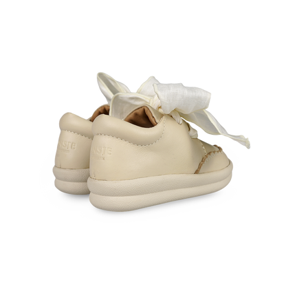 Brookli Sneakers | Cream Leather