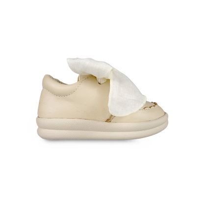 Brookli Sneakers | Cream Leather