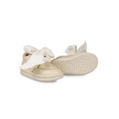 Brookli Sneakers | Cream Leather