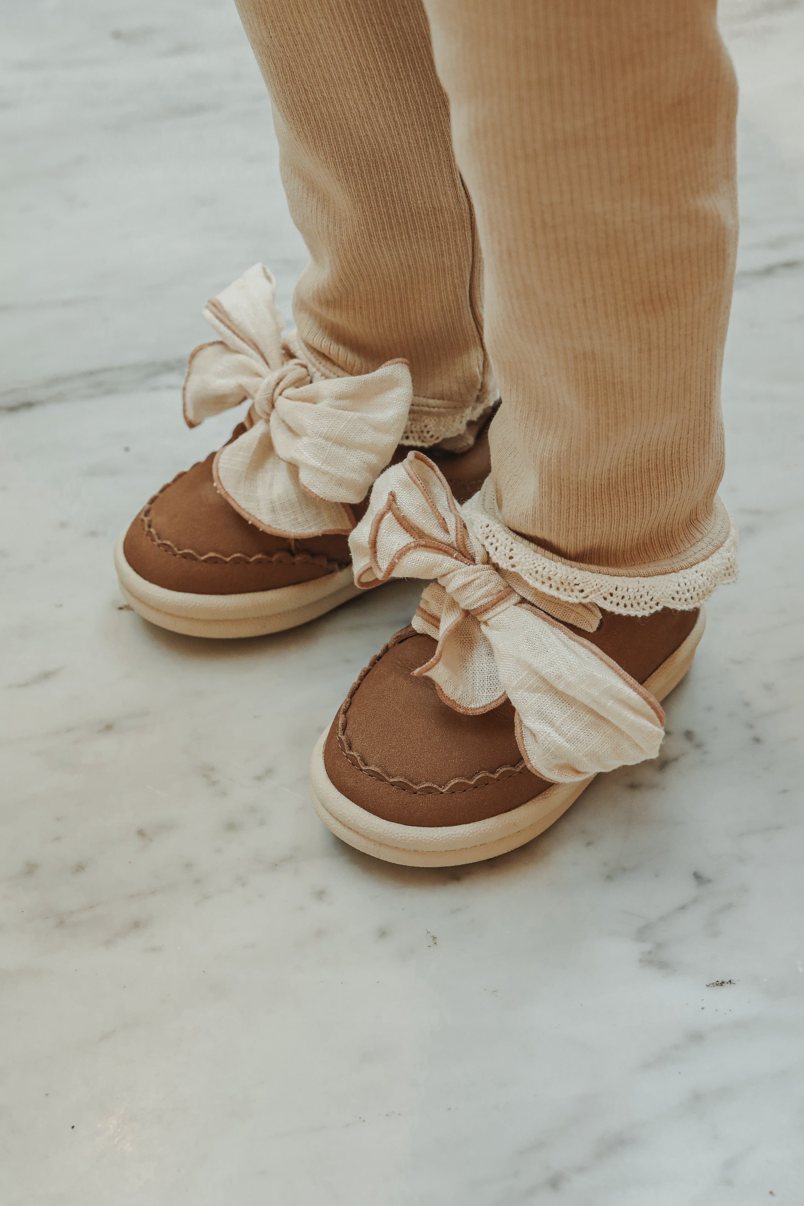 Brookli Sneakers | Truffle Nubuck – Donsje Amsterdam