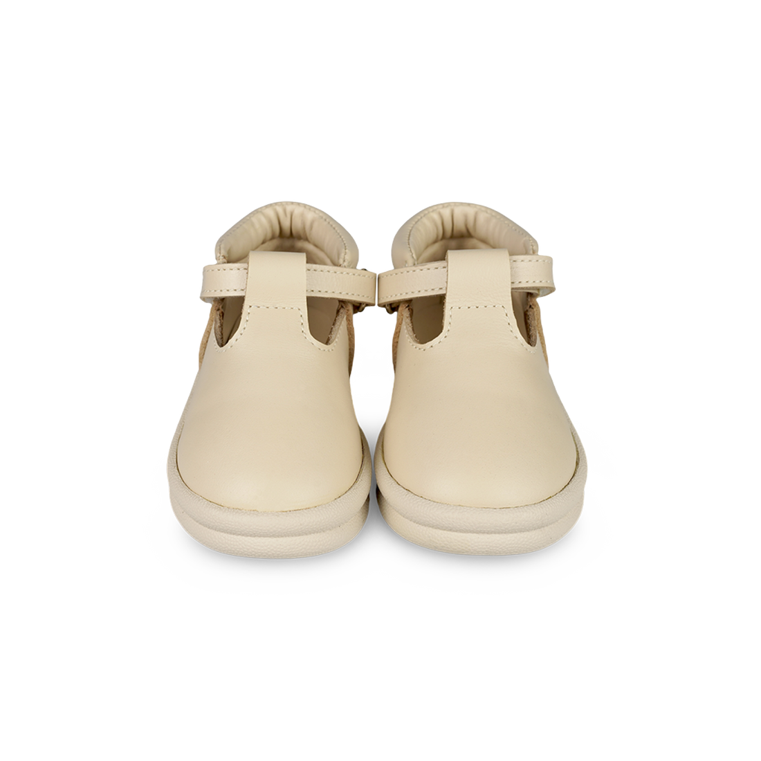 Elmin Shoes | Cream Leather