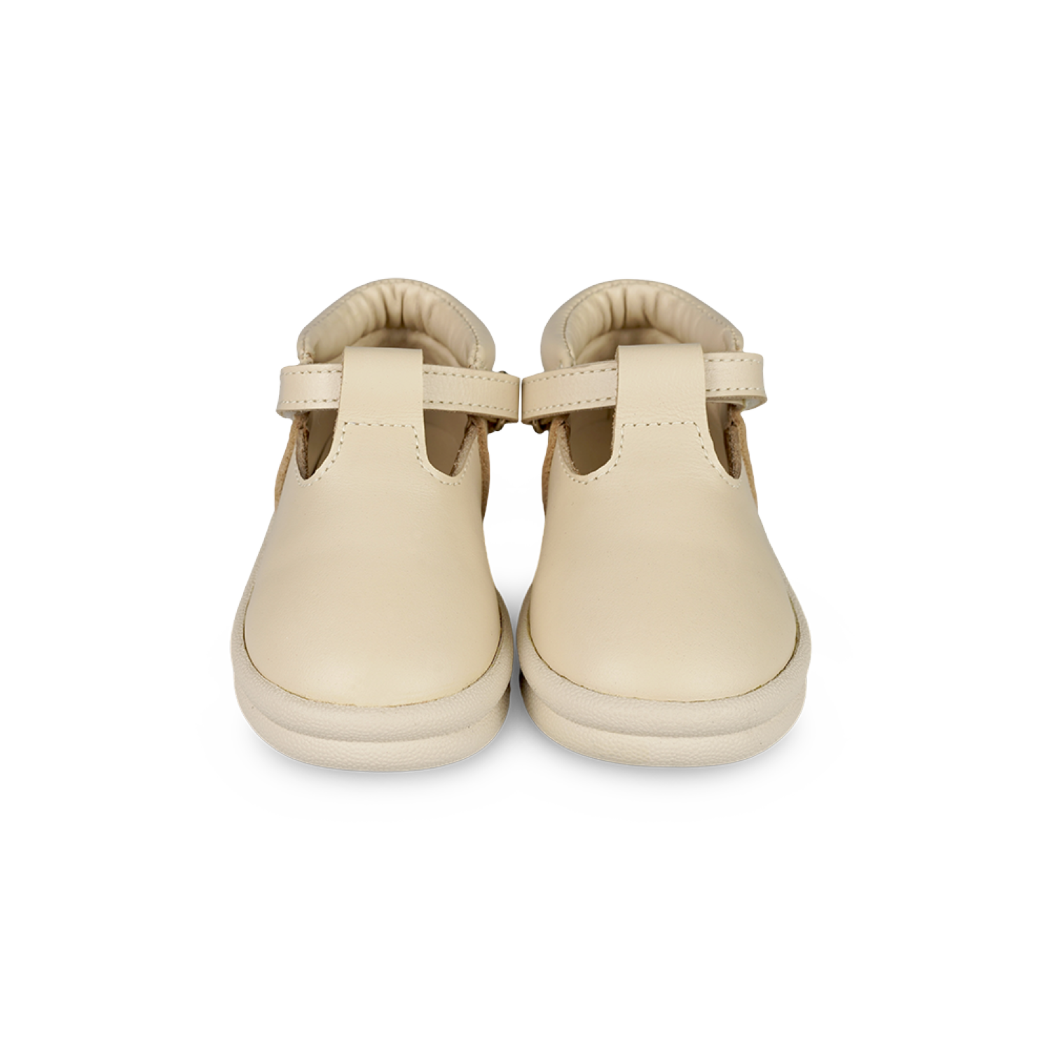 Elmin Shoes | Cream Leather