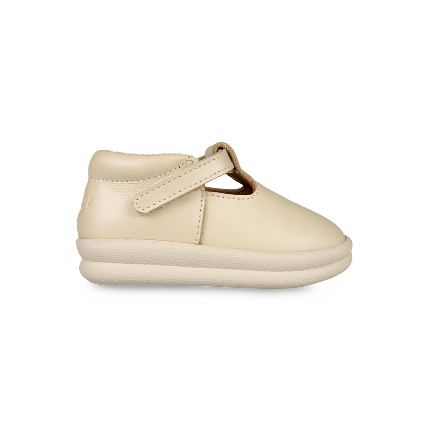 Elmin Shoes | Cream Leather