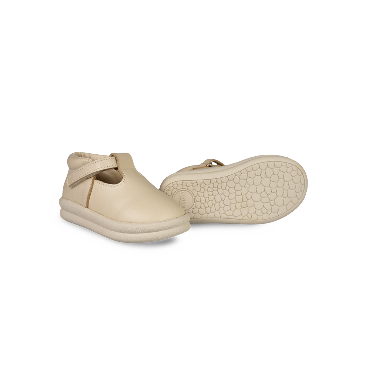 Elmin Shoes | Cream Leather