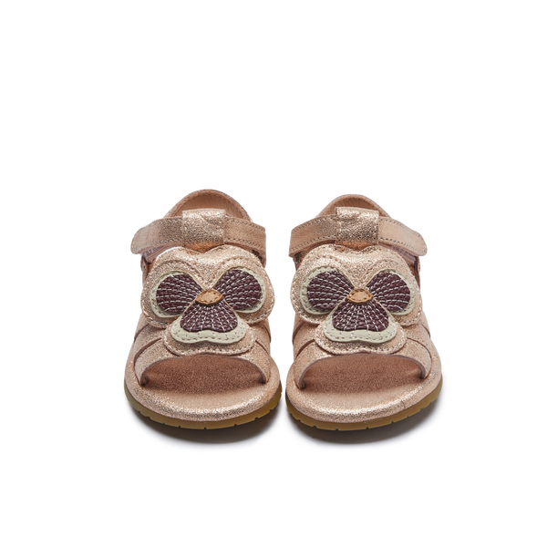 Jiles Fields Sandals | Violette | Powder Metallic Leather