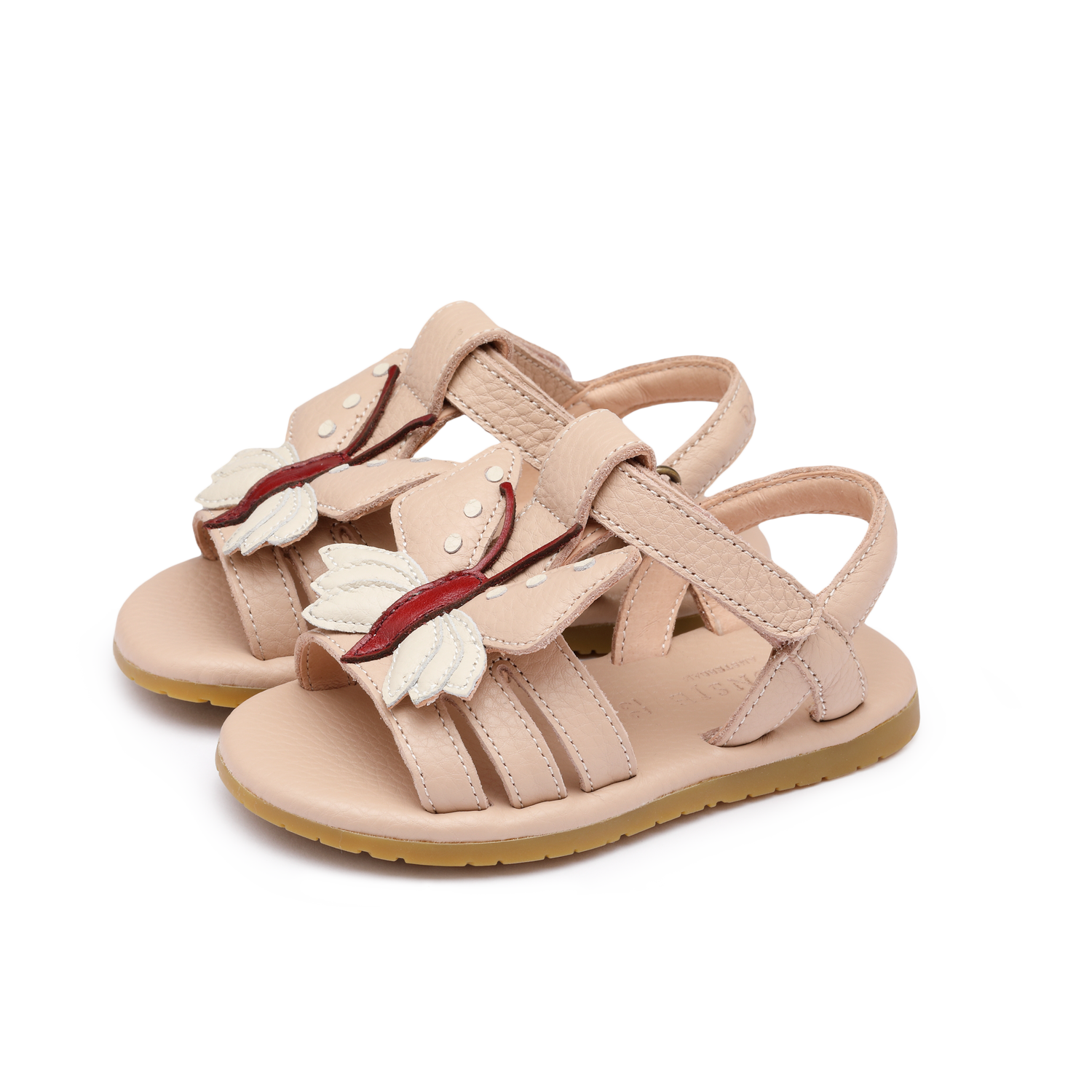 Jiles Sky Sandals | Butterfly | Light Rose Leather