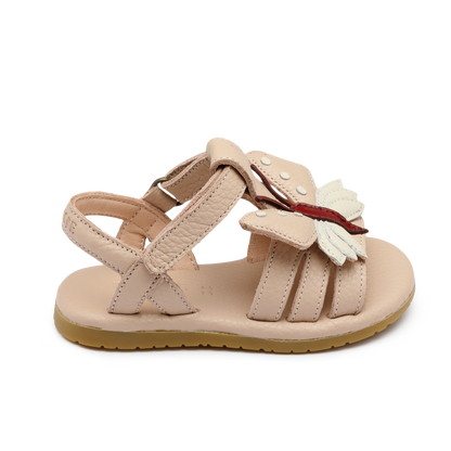 Jiles Sky Sandals | Butterfly | Light Rose Leather