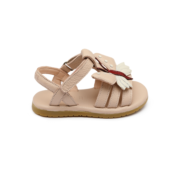 Jiles Sky Sandals | Butterfly | Light Rose Leather