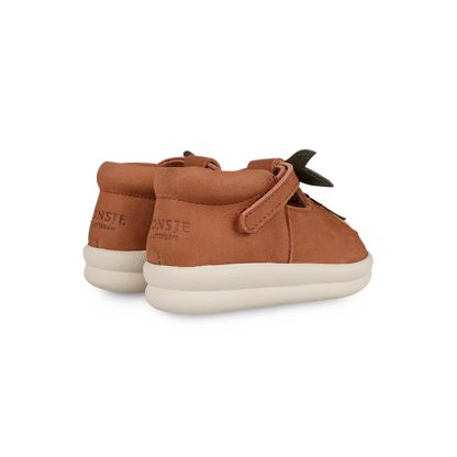 Joeka Shoes | Papaya | Walnut Nubuck