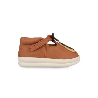 Joeka Shoes | Papaya | Walnut Nubuck