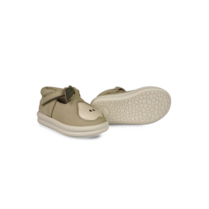 Joeka Shoes | Pear | Taupe Nubuck