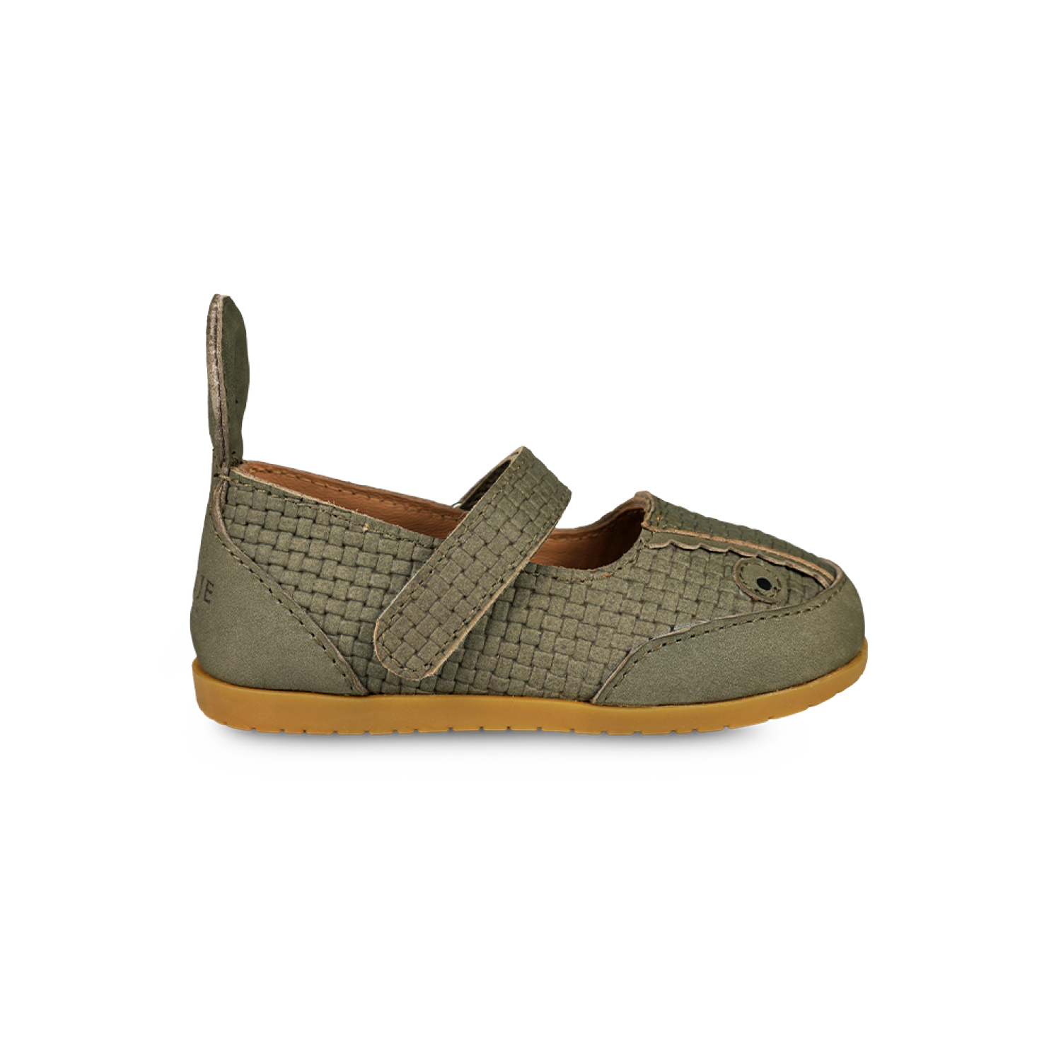 Langu Shoes | Chameleon | Stone Square Stamped Nubuck