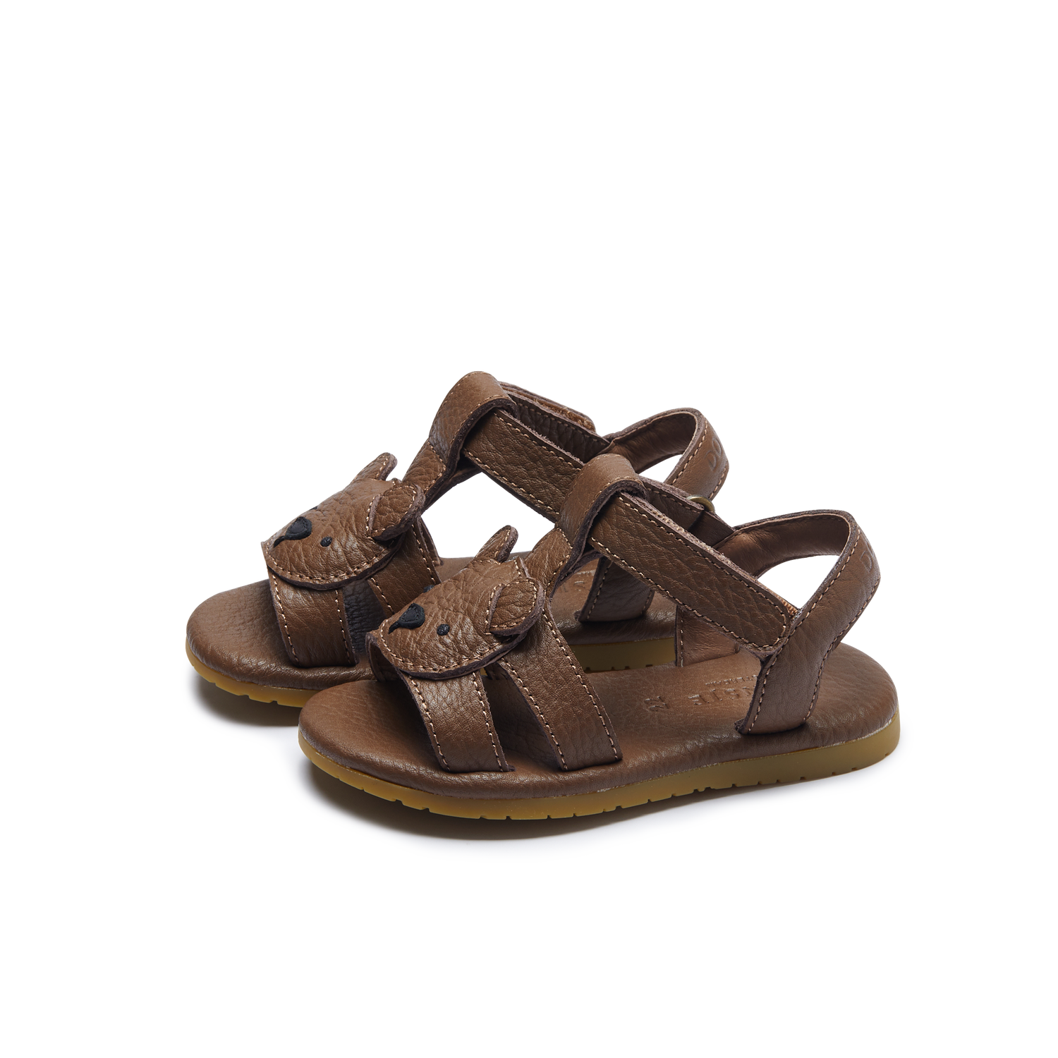 Mhalo Sandals | Bear | Cognac Leather