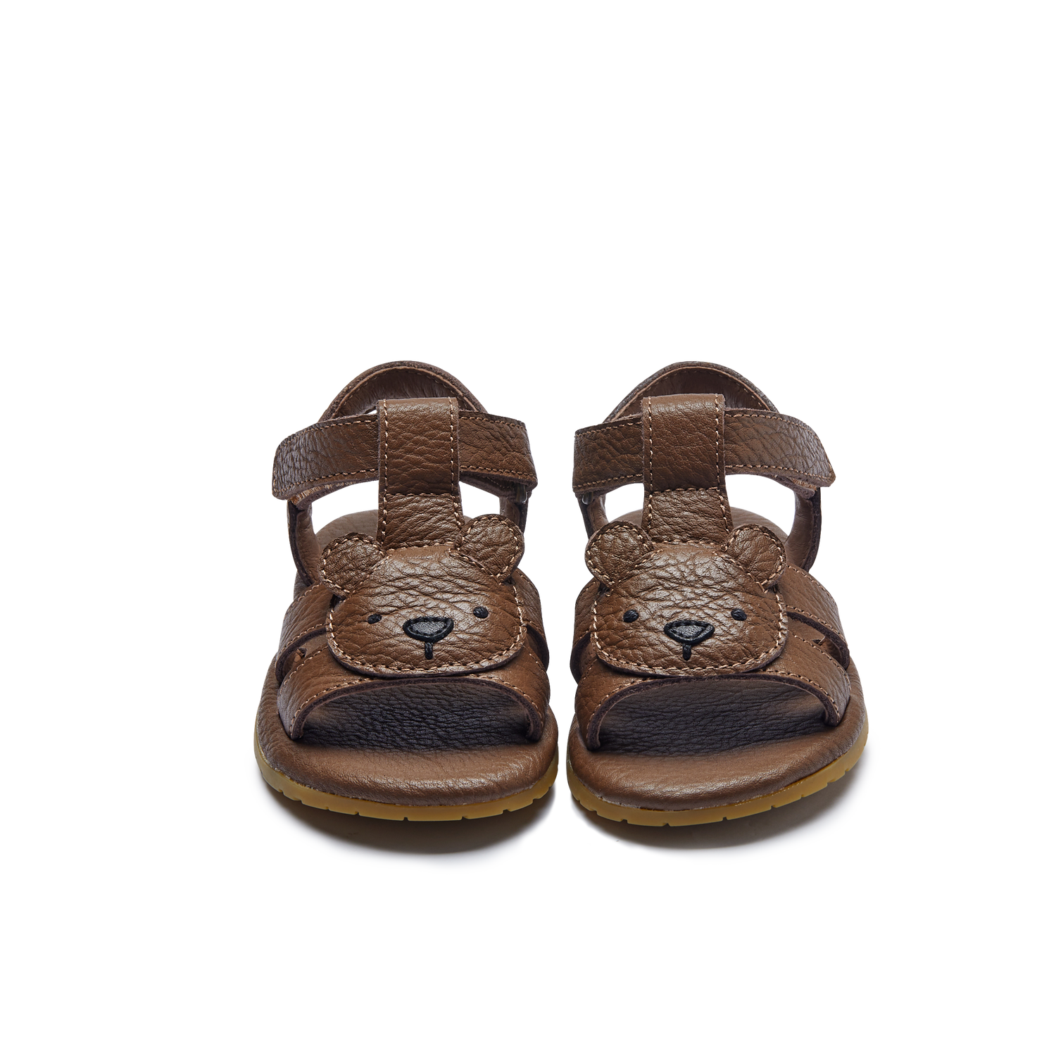 Mhalo Sandals | Bear | Cognac Leather