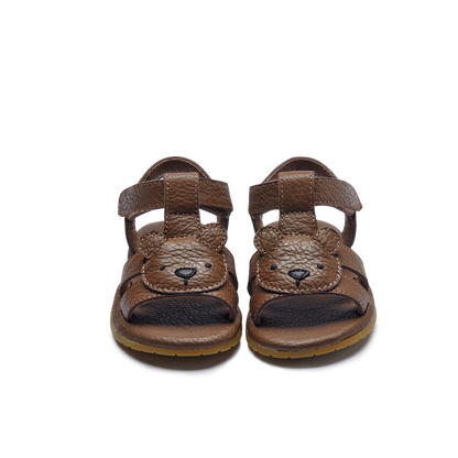 Mhalo Sandals | Bear | Cognac Leather