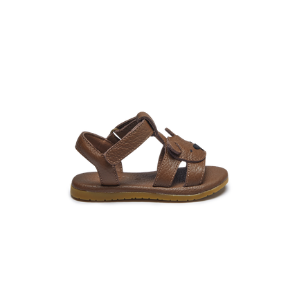 Mhalo Sandals | Bear | Cognac Leather