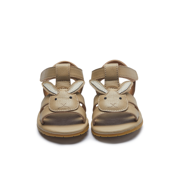 Mhalo Sandals | Bunny | Taupe Leather