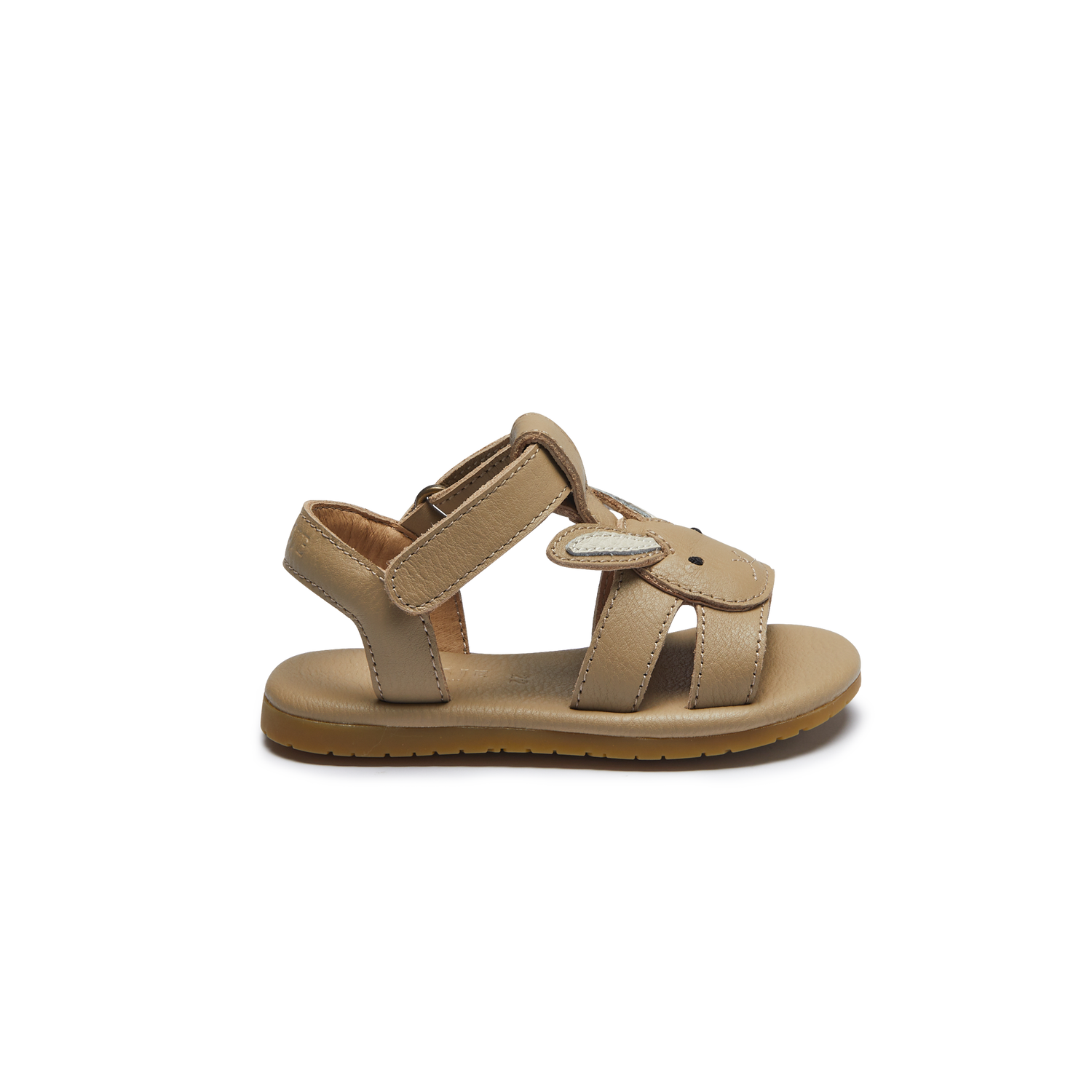 Mhalo Sandals | Bunny | Taupe Leather