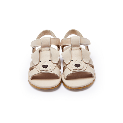 Mhalo Sandals | Golden Retriever | Ivory Leather
