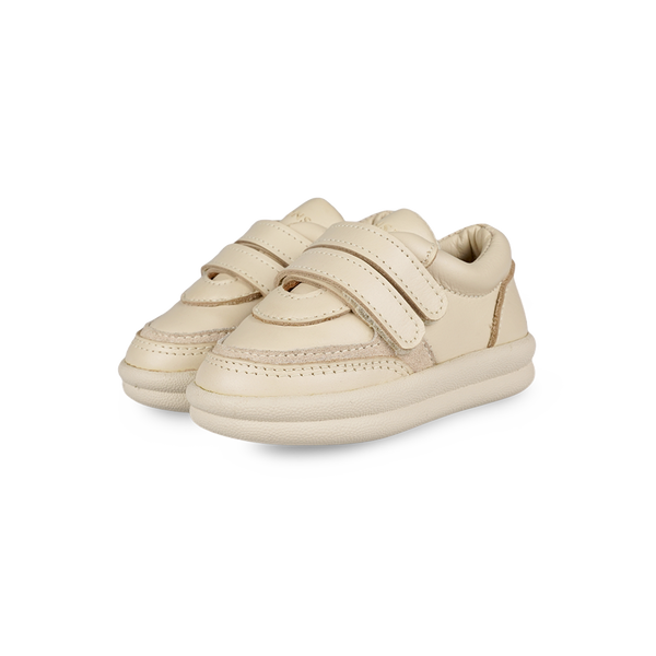 Romijn Sneakers | Cream Leather