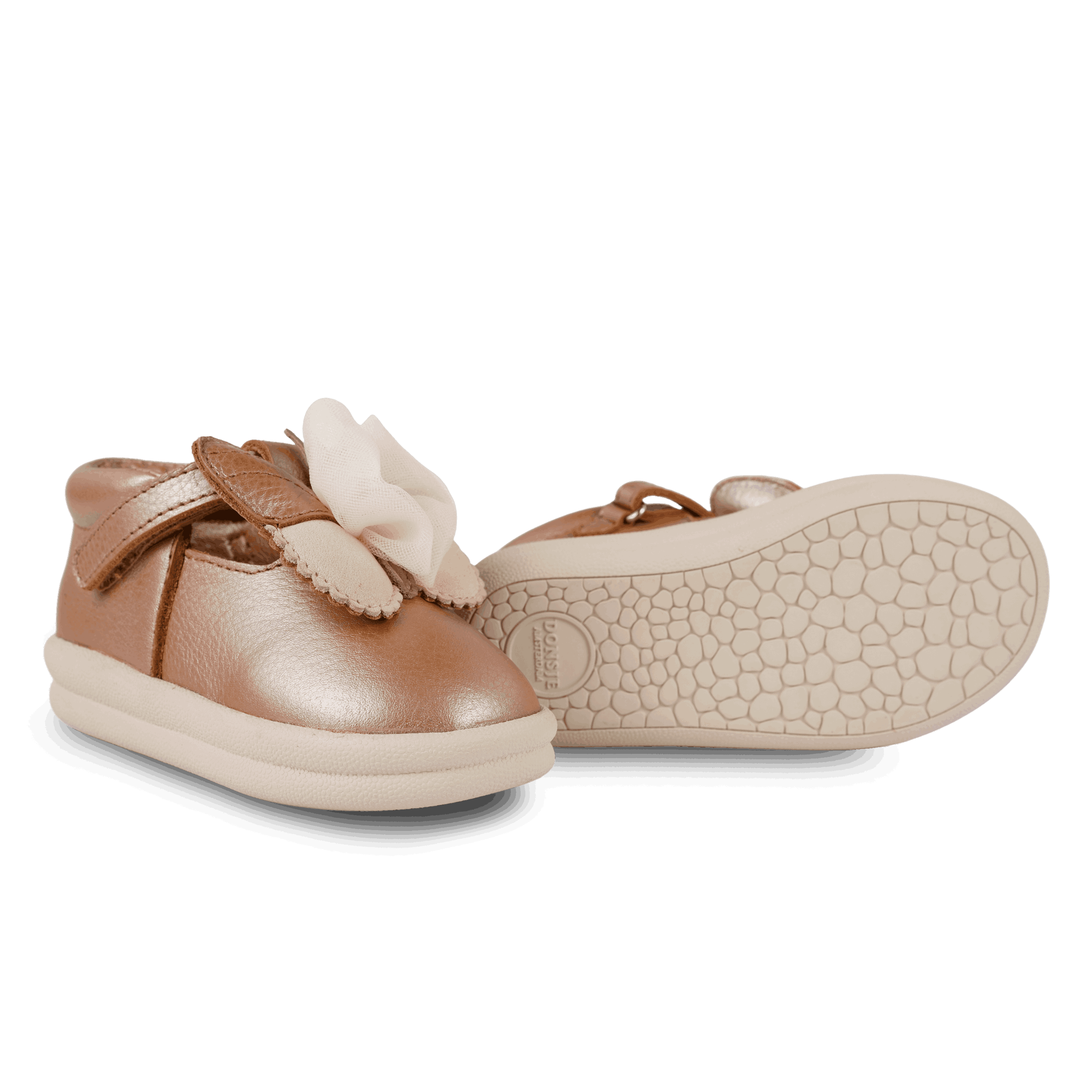 Vlindy Shoes | Clay Metallic Leather