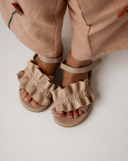 Yine Sandals | Light Rose Leather