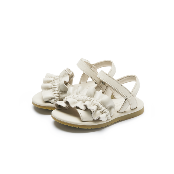 Yine Sandals | Off White Leather