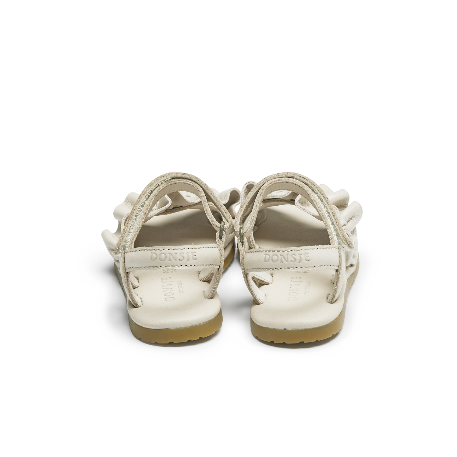 Yine Sandals | Off White Leather