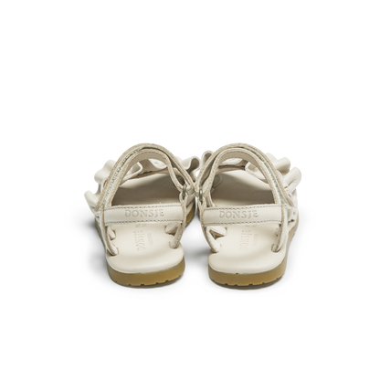 Yine Sandals | Off White Leather