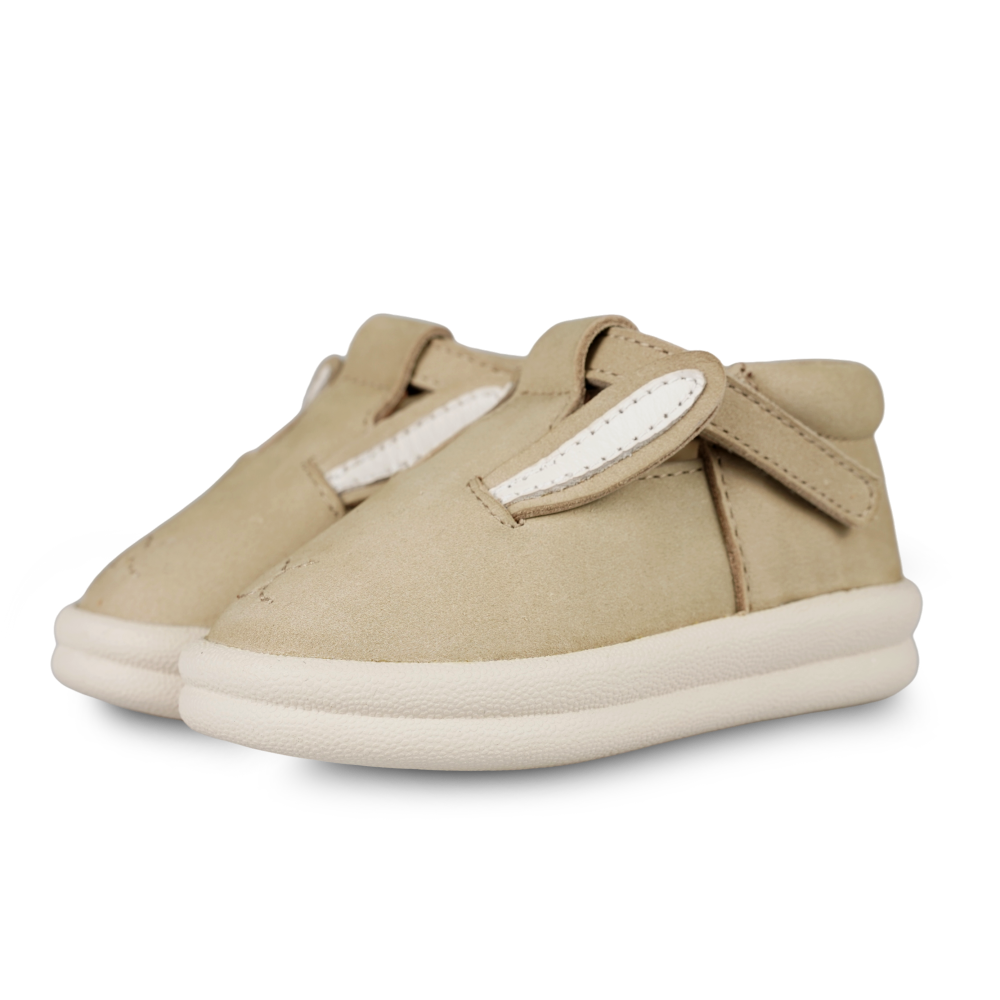 Zazo Classic Shoes | Bunny | Taupe Nubuck