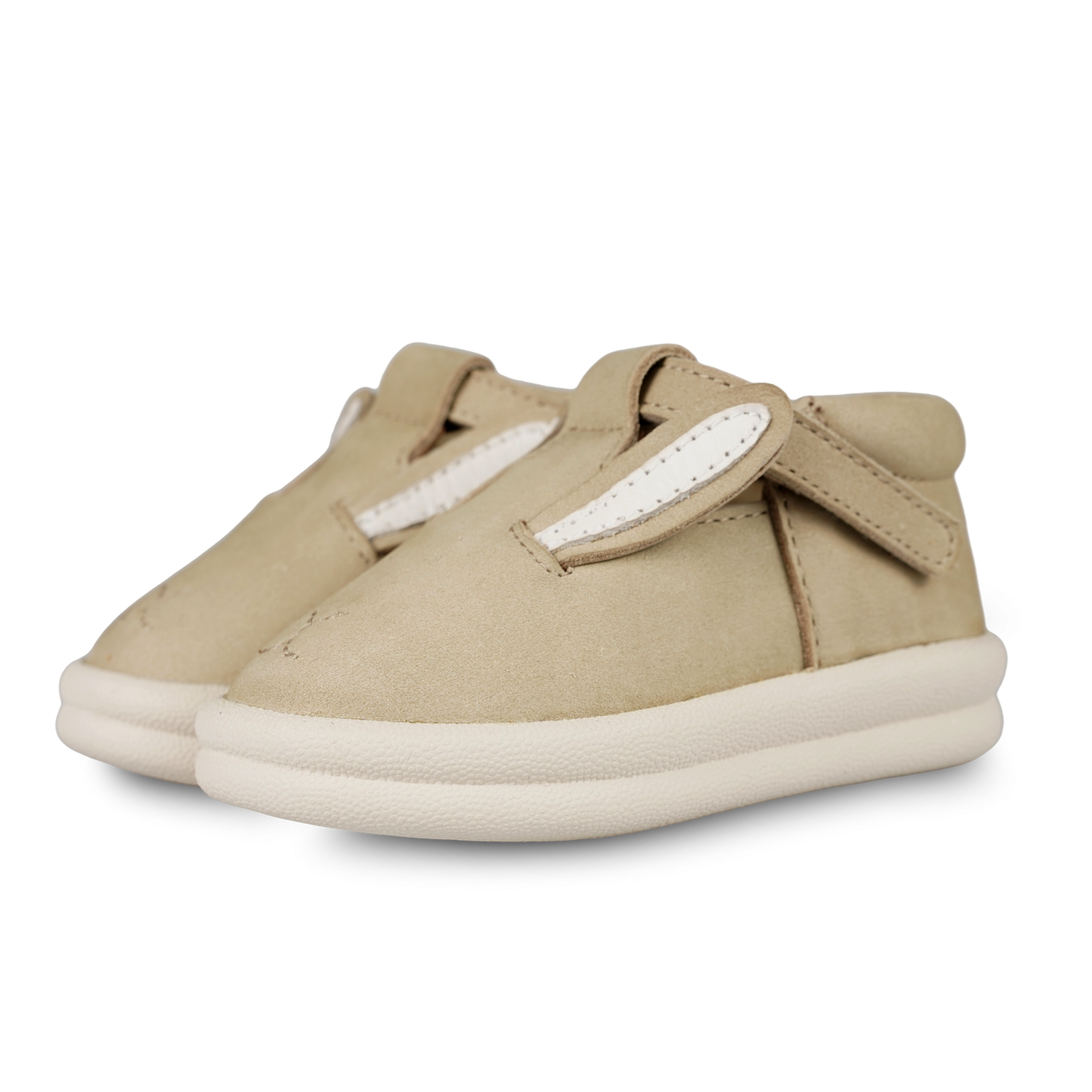 Zazo Classic Shoes | Bunny | Taupe Nubuck