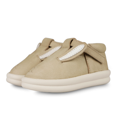 Zazo Classic Shoes | Bunny | Taupe Nubuck