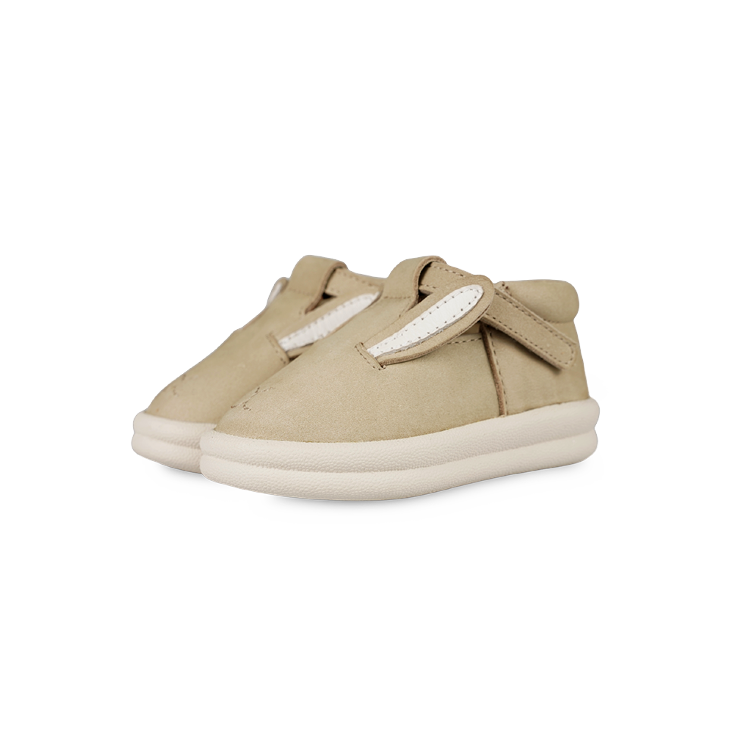 Zazo Classic Shoes | Bunny | Taupe Nubuck