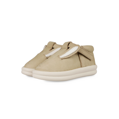 Zazo Classic Shoes | Bunny | Taupe Nubuck