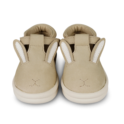 Zazo Classic Shoes | Bunny | Taupe Nubuck