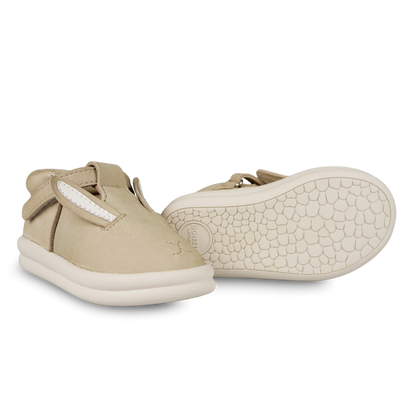 Zazo Classic Shoes | Bunny | Taupe Nubuck