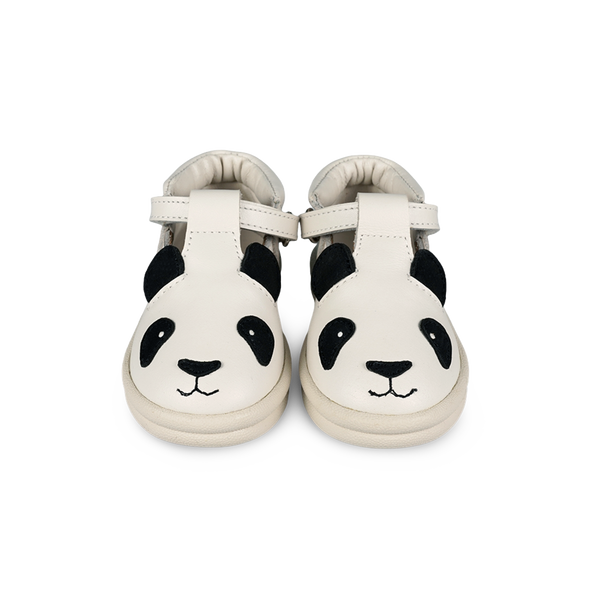 Zazo Classic Shoes | Panda | Off White Leather