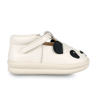 Zazo Classic Shoes | Panda | Off White Leather