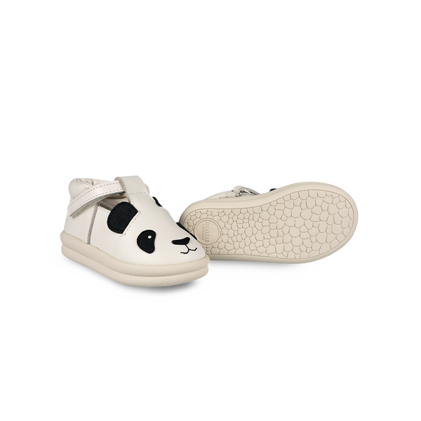 Zazo Classic Shoes | Panda | Off White Leather