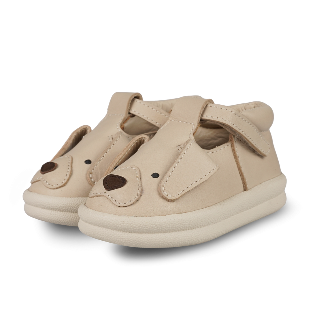 Zazo Special Shoes | Golden Retriever | Ivory Classic Leather