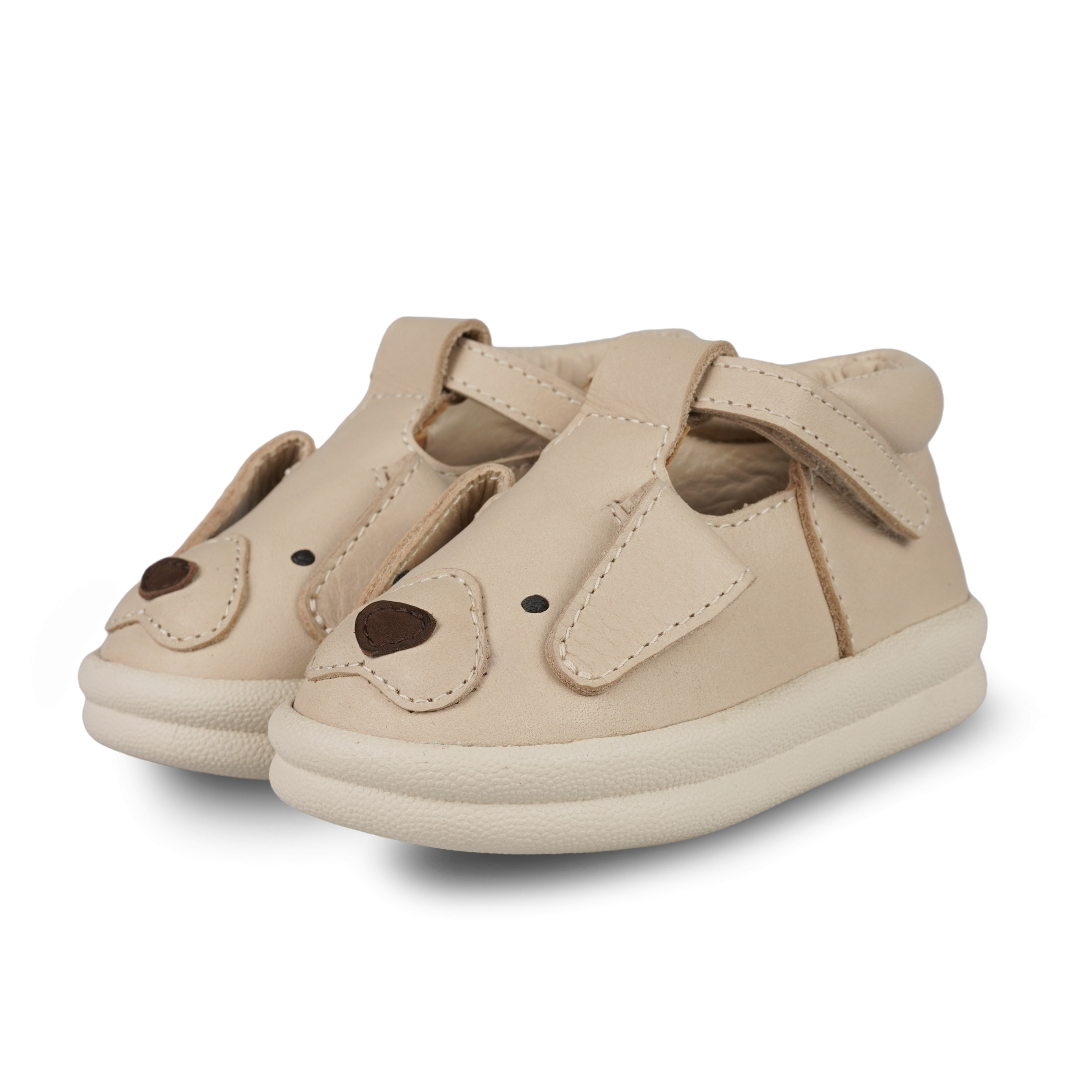 Zazo Special Shoes | Golden Retriever | Ivory Classic Leather