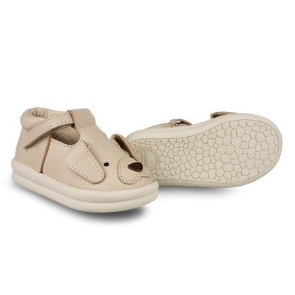 Zazo Special Shoes | Golden Retriever | Ivory Classic Leather