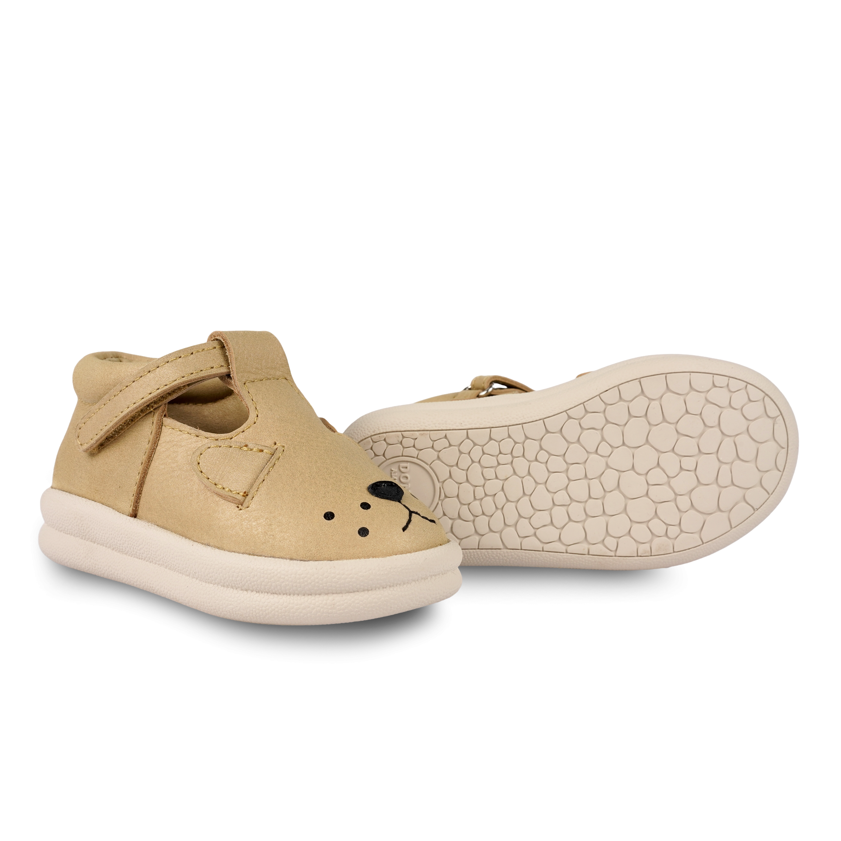 Zilpa Shoes | Lion | Gold Metallic Nubuck