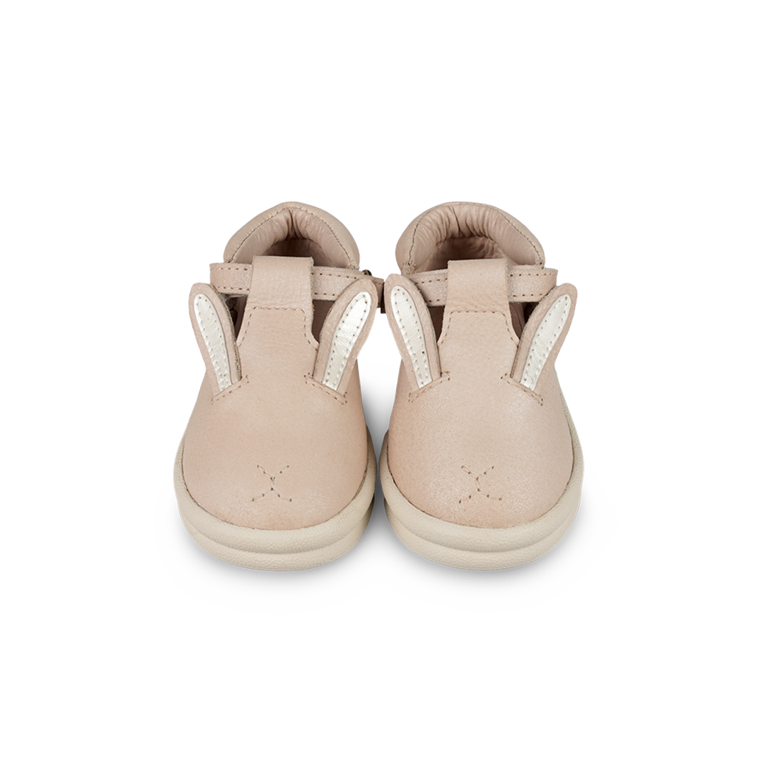 Zilpa Shoes | Pink Bunny | Powder Metallic Nubuck