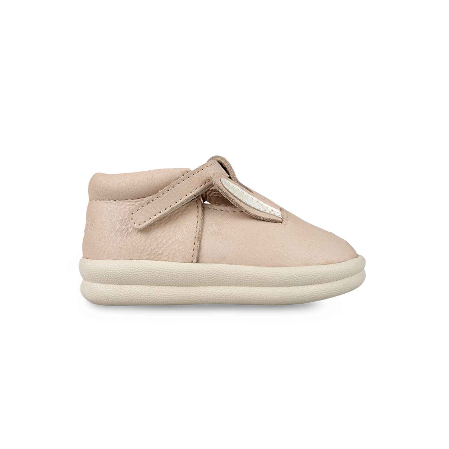 Zilpa Shoes | Pink Bunny | Powder Metallic Nubuck