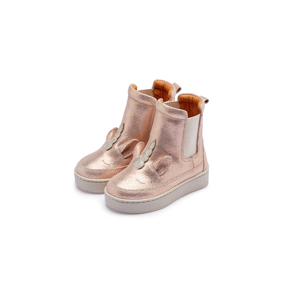 Kheera Boots | Unicorn | Powder Metallic Leather