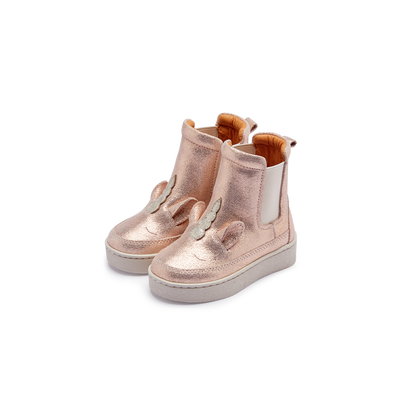 Kheera Boots | Unicorn | Powder Metallic Leather