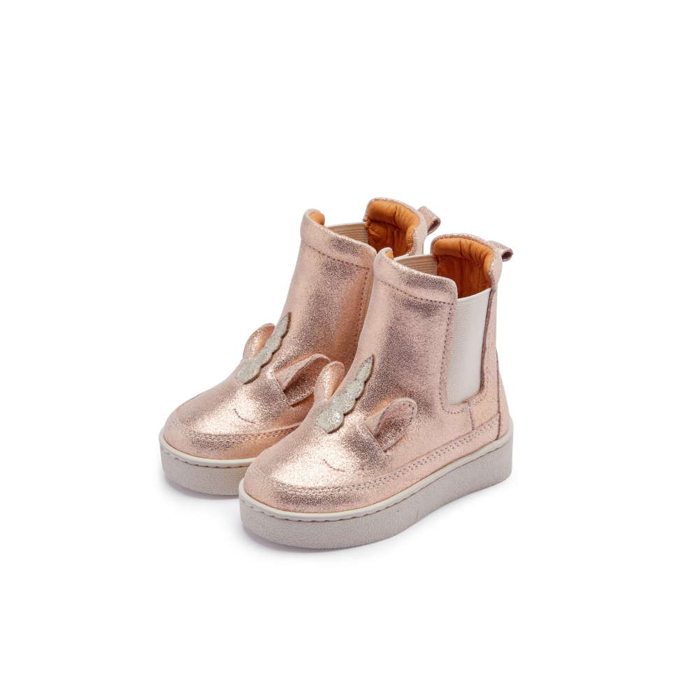 Kheera Boots | Unicorn | Powder Metallic Leather