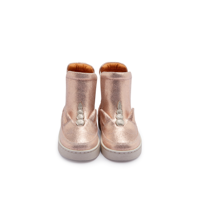 Kheera Boots | Unicorn | Powder Metallic Leather
